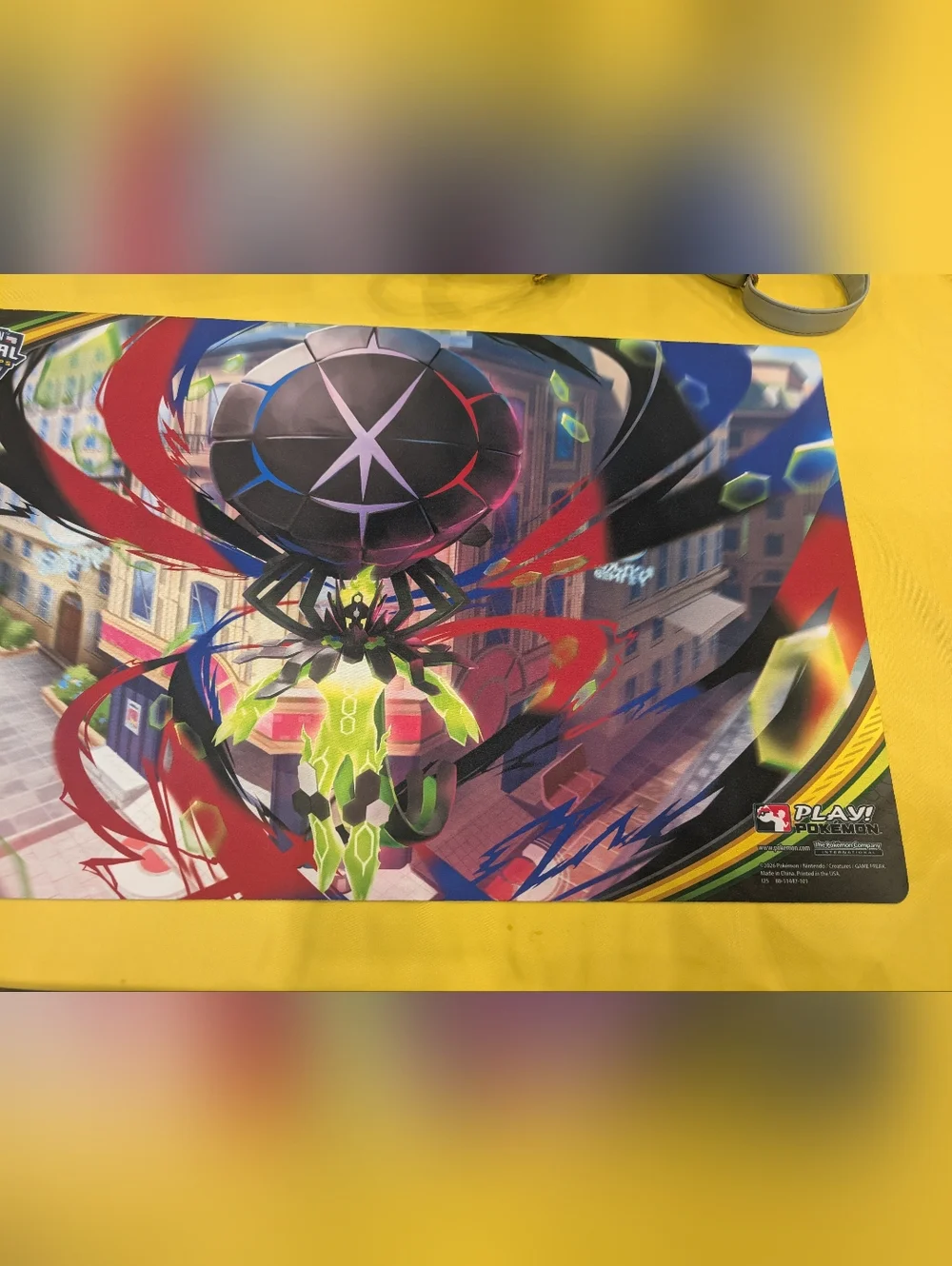 Pokémon Play! TCG‎ Regional Playmat — Black, Red, Green Zygrade Orlando 2026